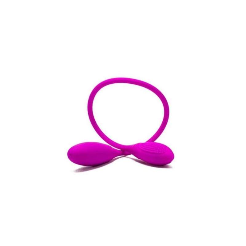 Vibratore Doppio Rosa